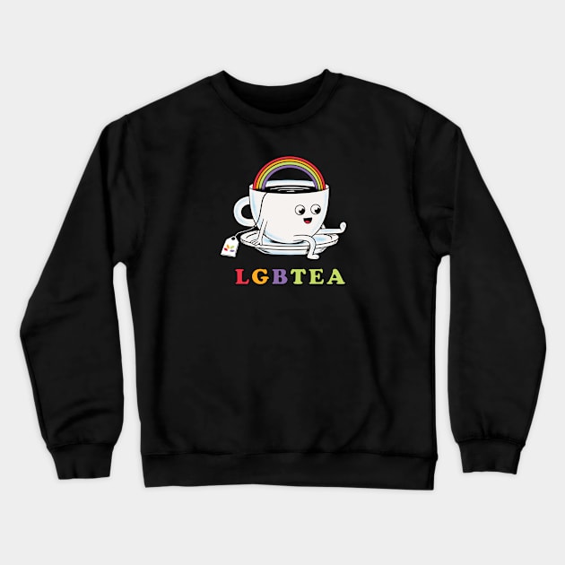 LGBTEA Crewneck Sweatshirt by coffeeman